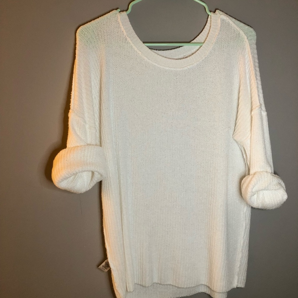 White women’s sweater
